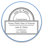 Vermont Notary Seals